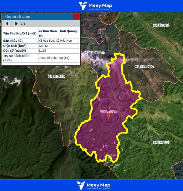 Bản Đồ Tỉnh Quảng Trị Sau Sáp Nhập | Quy hoạch Sử Dụng Đất 83 Bản đồ Xã Kim Điền, Quảng Trị