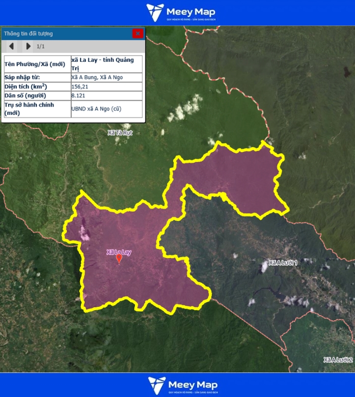 Bản Đồ Tỉnh Quảng Trị Sau Sáp Nhập | Quy hoạch Sử Dụng Đất 122 Bản đồ Xã La Lay, Quảng Trị