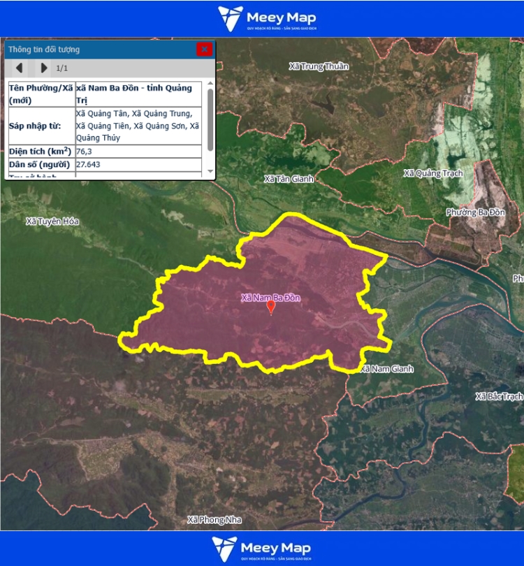 Bản Đồ Tỉnh Quảng Trị Sau Sáp Nhập | Quy hoạch Sử Dụng Đất 82 Bản đồ Xã Nam Ba Đồn, Quảng Trị
