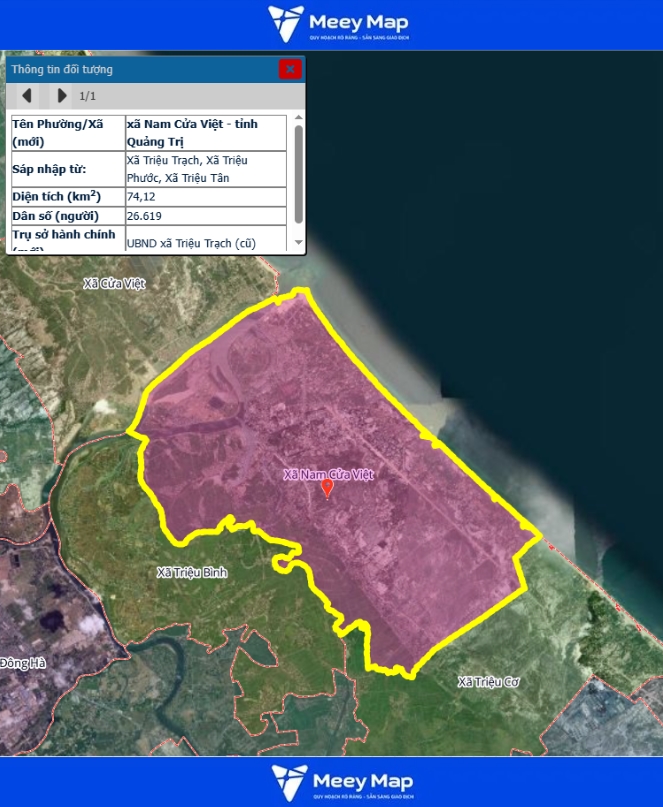 Bản Đồ Tỉnh Quảng Trị Sau Sáp Nhập | Quy hoạch Sử Dụng Đất 138 Bản đồ Xã Nam Cửa Việt, Quảng Trị