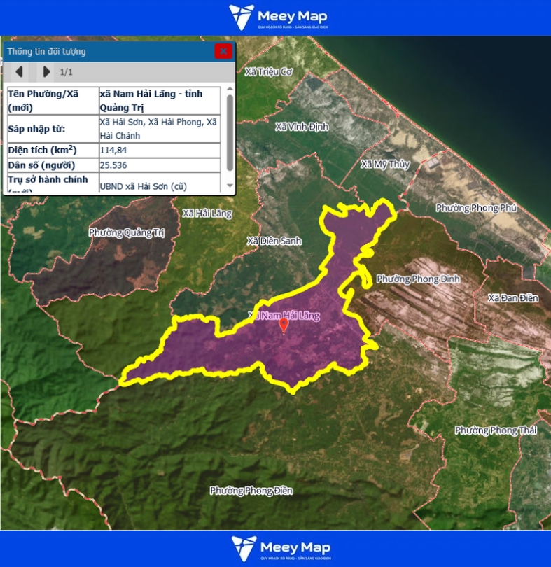 Bản Đồ Tỉnh Quảng Trị Sau Sáp Nhập | Quy hoạch Sử Dụng Đất 142 Bản đồ Xã Nam Hải Lăng, Quảng Trị