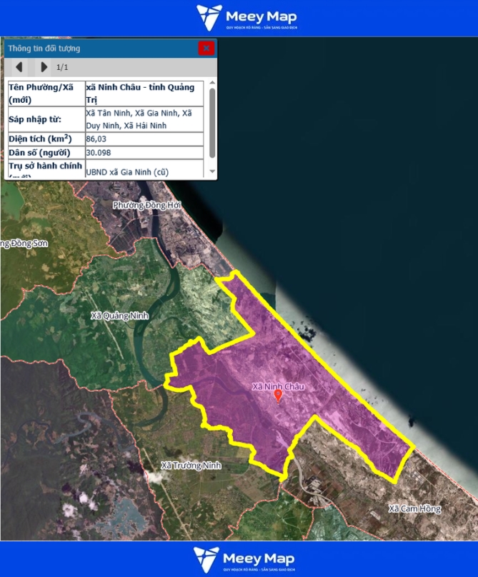 Bản Đồ Tỉnh Quảng Trị Sau Sáp Nhập | Quy hoạch Sử Dụng Đất 103 Bản đồ Xã Ninh Châu, Quảng Trị