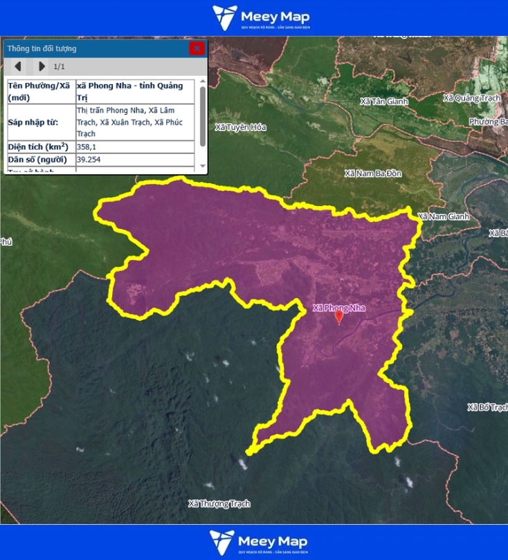 Bản Đồ Tỉnh Quảng Trị Sau Sáp Nhập | Quy hoạch Sử Dụng Đất 96 Bản đồ Xã Phong Nha, Quảng Trị