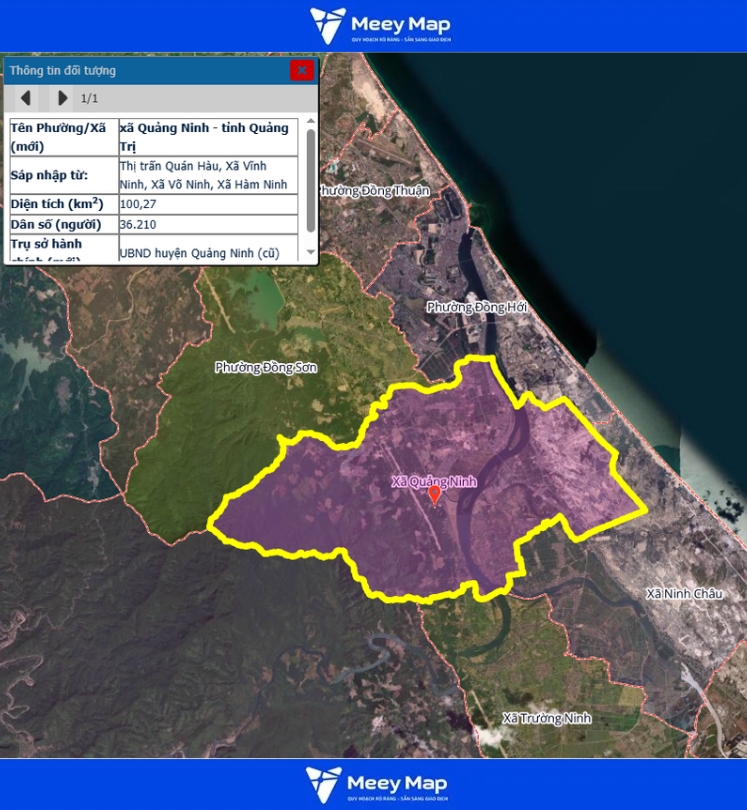 Bản Đồ Tỉnh Quảng Trị Sau Sáp Nhập | Quy hoạch Sử Dụng Đất 102 Bản đồ Xã Quảng Ninh, Quảng Trị