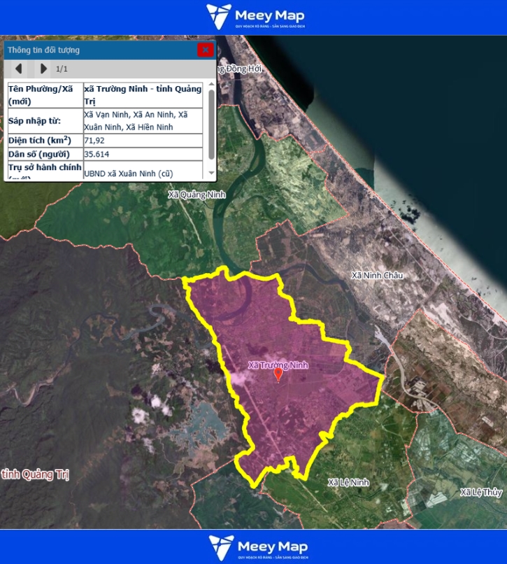 Bản Đồ Tỉnh Quảng Trị Sau Sáp Nhập | Quy hoạch Sử Dụng Đất 104 Bản đồ Xã Trường Ninh, Quảng Trị