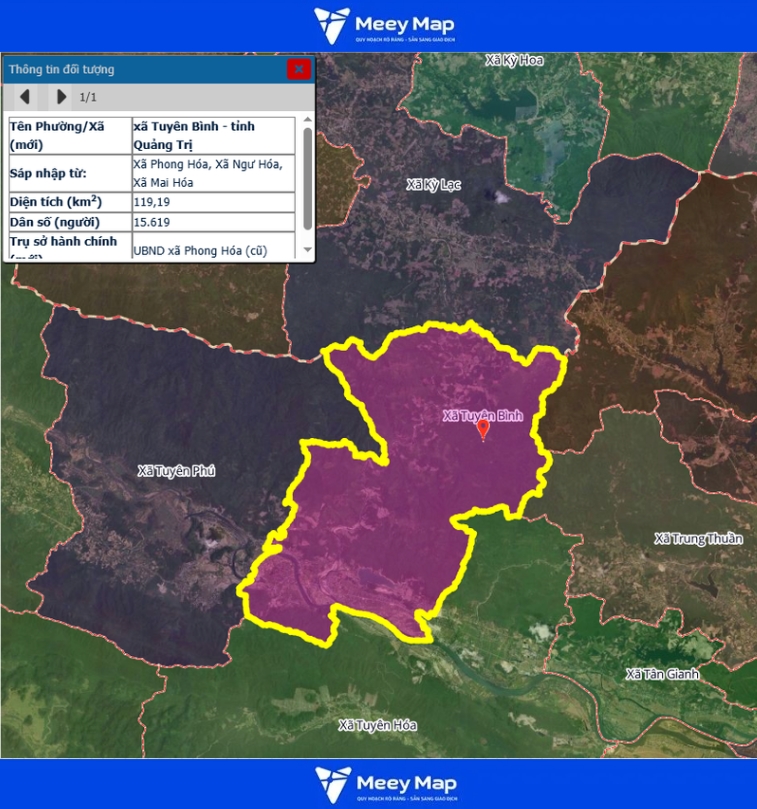 Bản Đồ Tỉnh Quảng Trị Sau Sáp Nhập | Quy hoạch Sử Dụng Đất 89 Bản đồ Xã Tuyên Bình, Quảng Trị