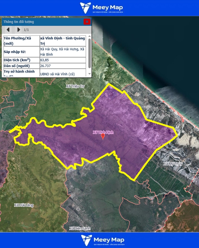 Bản Đồ Tỉnh Quảng Trị Sau Sáp Nhập | Quy hoạch Sử Dụng Đất 143 Bản đồ Xã Vĩnh Định, Quảng Trị