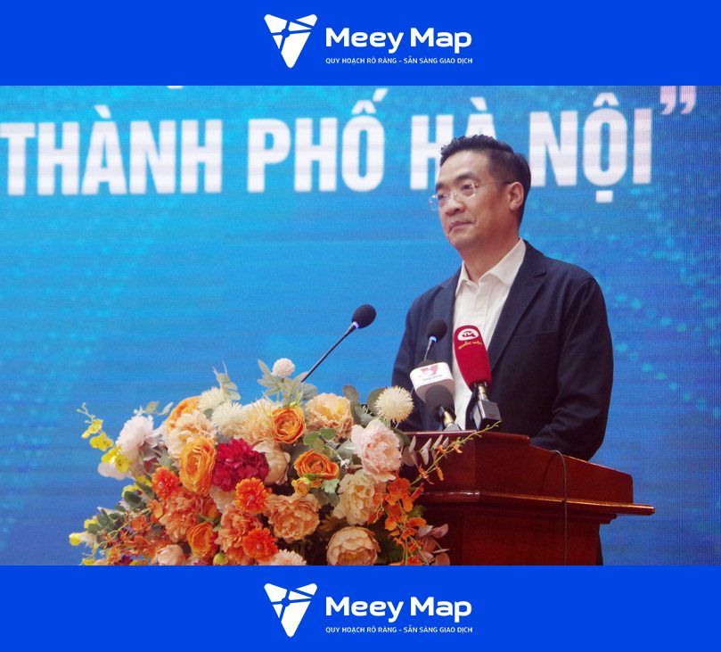 Quyết định 38 quy hoạch Hà Nội: Nội dung và ảnh hưởng đến người dân 5 Giam doc So Quy hoach Kien truc Ha Noi Nguyen Trong Ky Anh phat bieu tai hoi nghi