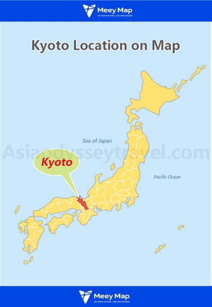 Bản đồ Nhật Bản - Japan khổ Lớn Phóng To Năm 2026 69 Bản đồ Kyoto