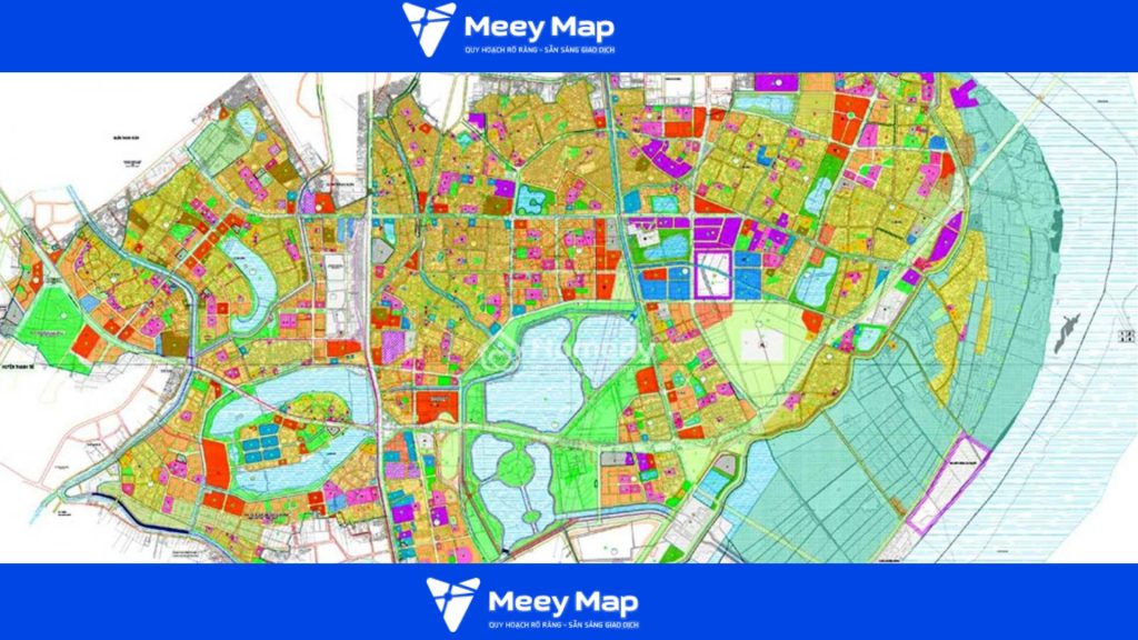 Bản đồ quy hoạch đất đai là tài liệu thể hiện cách Nhà nước phân bổ quỹ đất cho từng mục đích sử dụng
