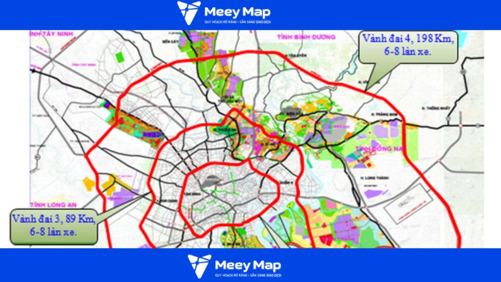 Quy hoạch đường vành đai nhằm giảm ùn tắc trong nội đô, kết nối liên vùng và tạo động lực mở rộng không gian đô thị.