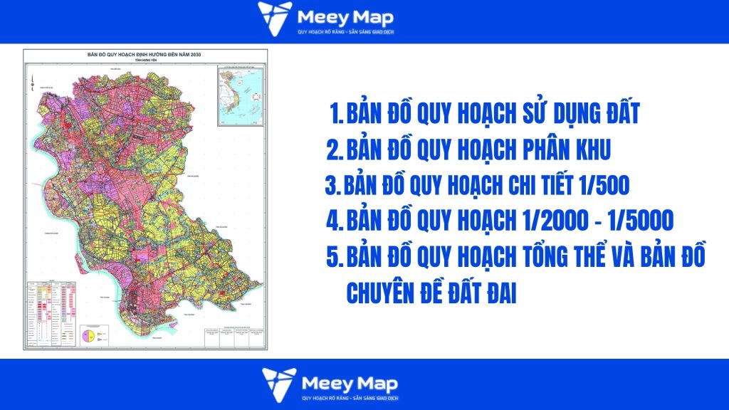 Bản đồ quy hoạch đất đai là gì? Các loại bản đồ và cách kiểm tra chính xác 5 ban do quy hoach dat dai 2