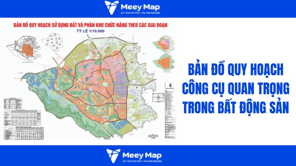 Vì sao hệ thống bản đồ quy hoạch trở thành công cụ thiết yếu trong bất động sản? 4 Hệ thống bản đồ quy hoạch đáp ứng đúng nhu cầu đó khi giúp người dùng hình dung rõ hiện trạng - tương lai của khu đất chỉ trong vài giây.