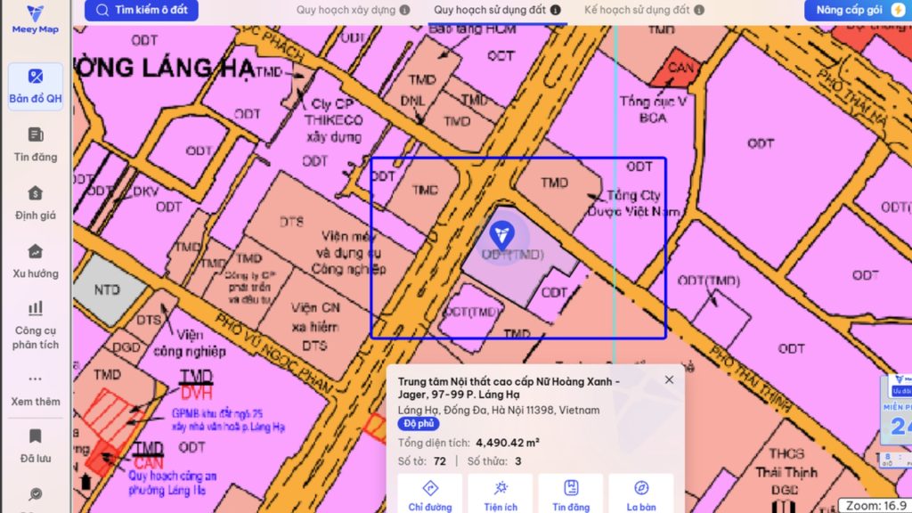 Định hướng quy hoạch thủ đô nhằm phát triển bền vững 6 Meey Map - ứng dụng tra cứu quy hoạch thủ đô nhanh chóng và chính xác