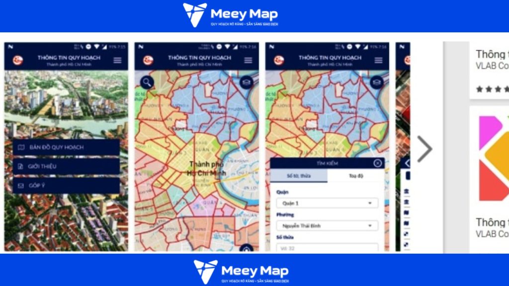 Tra cứu trực tuyến trên cổng thông tin quy hoạch TP.HCM