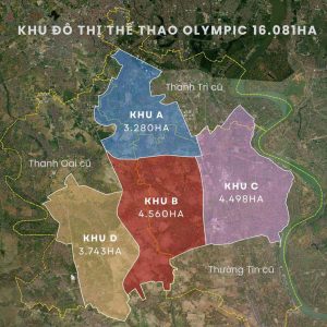 Vị trí Vin Olympic Hà Nội khu A Đầy Đủ Thông Tin