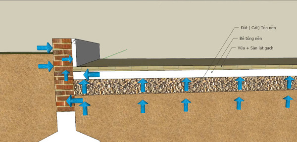 Cách Khắc Phục Chân Tường Nhà Bị Thấm Nước – Nguyên Nhân, Giải Pháp & Hướng Dẫn Từng Bước 6 Giải Pháp Chống Thấm Chân Tường Hiệu Quả