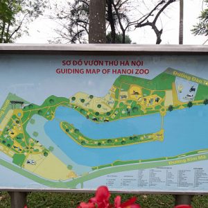 Bản đồ Công viên Thủ Lệ