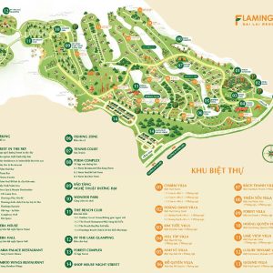 Bản đồ Flamingo Đại Lải