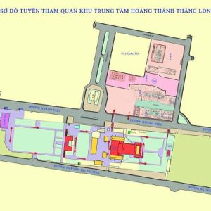 Bản đồ Hoàng Thành Thăng Long