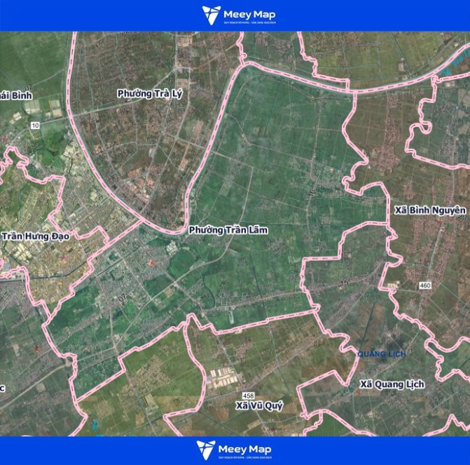 Bản đồ Phường Trần Lãm, Tỉnh Hưng Yên