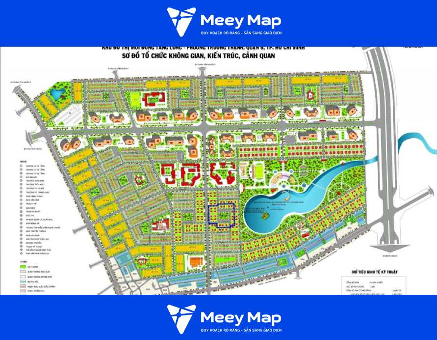 Cach doc ky hieu ban do quy hoach chinh