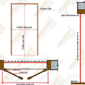 Kích Thước Cửa Phòng Thờ Chuẩn Phong Thủy