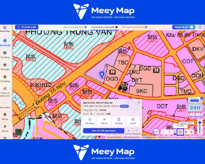 Tra cứu quy hoạch đất giúp đánh giá giá trị và lập kế hoạch đầu tư chính xác