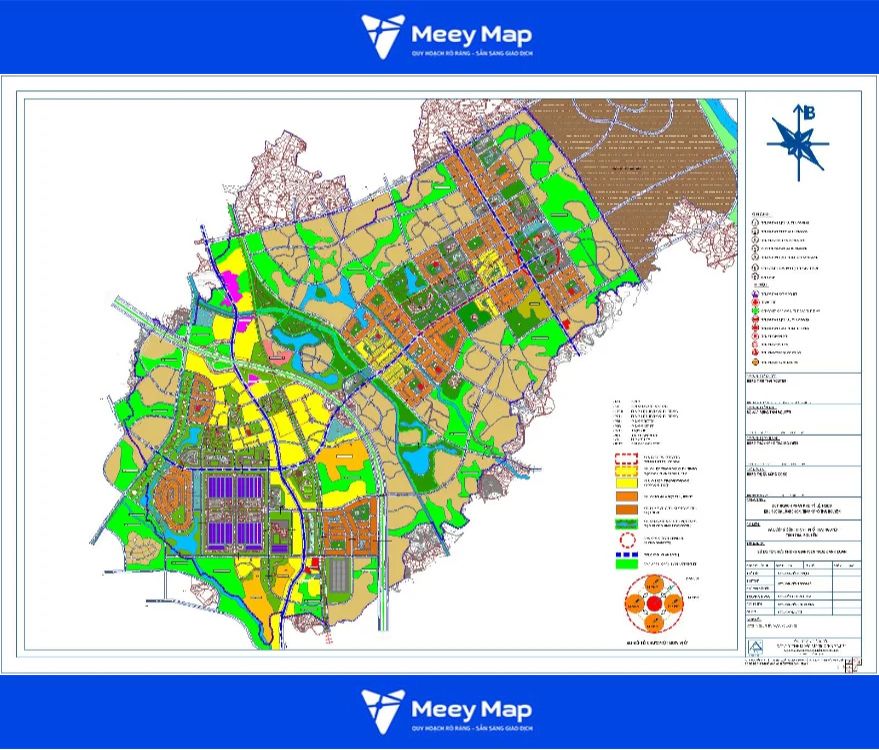 ký hiệu trên bản đồ quy hoạch"