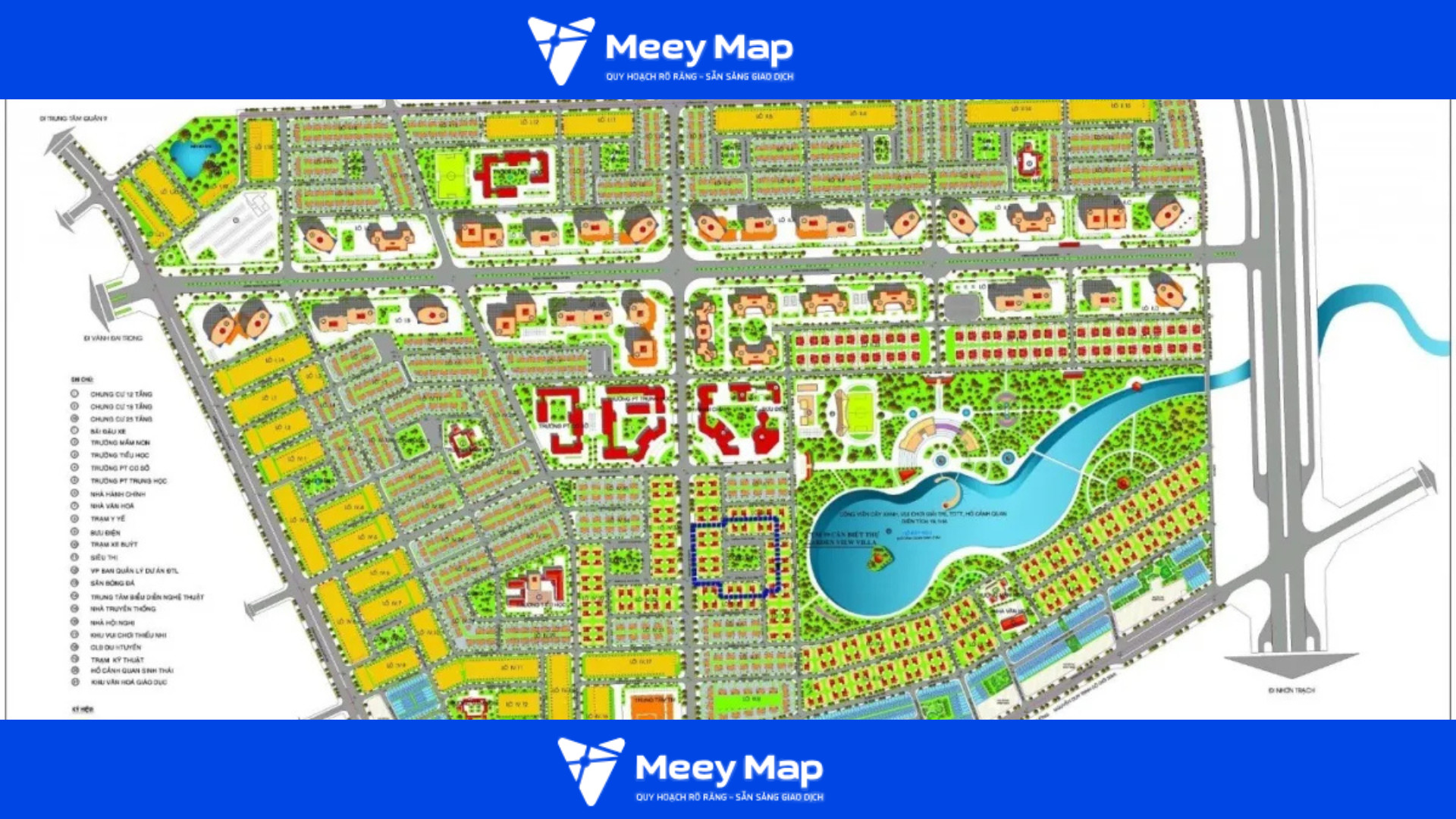 Cách nhà đầu tư bất động sản đọc bản đồ quy hoạch trước khi mua đất 6 Bản đồ quy hoạch chi tiết 1/500