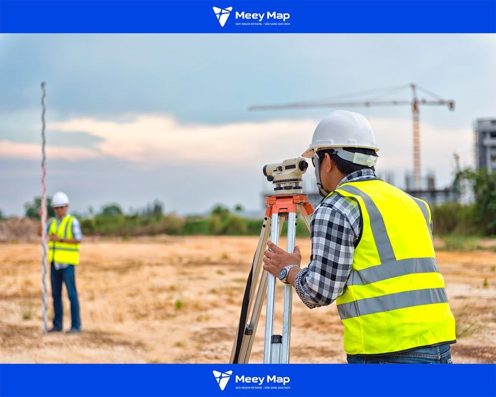 Tách thửa đất cần xem quy hoạch gì? Hướng dẫn chi tiết từ A–Z 9 Tiến hành đo đạc và thiết kế tách thửa đất