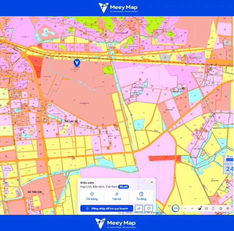 Bản đồ quy hoạch Bắc Ninh 2030: Toàn cảnh phát triển đến từng huyện 90 Bản đồ quy hoạch Phường Khắc Niệm, Bắc Ninh
