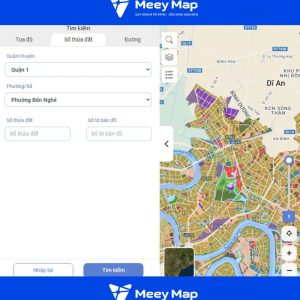 Cách xem bản đồ địa chính online