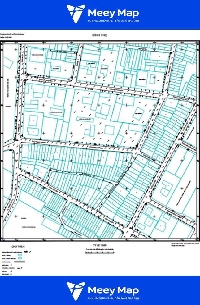 Hình ảnh minh họa bản đồ địa chính