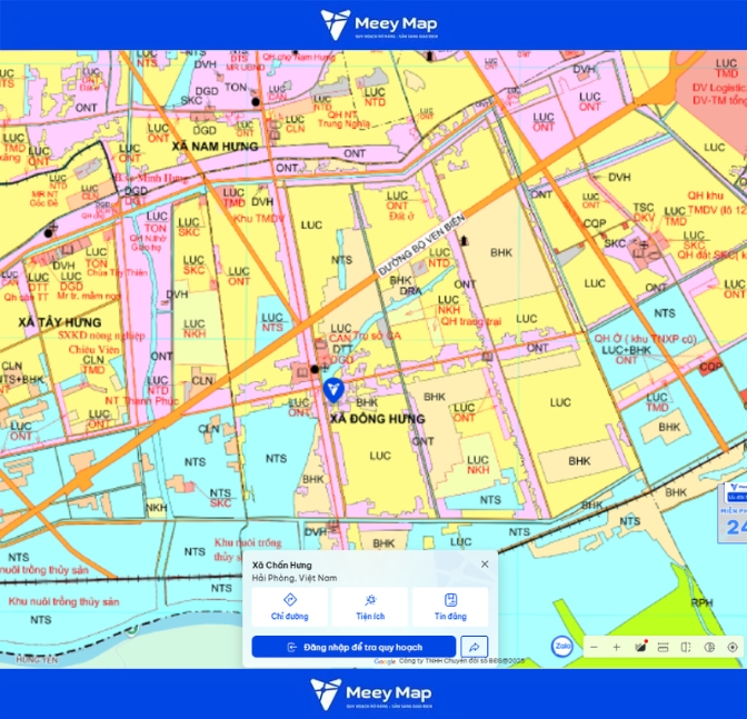 Bản đồ quy hoạch Hải Phòng | Bản đồ Sau Sáp Nhập 504 Bản đồ quy hoạch Xã Chấn Hưng, Hải Phòng