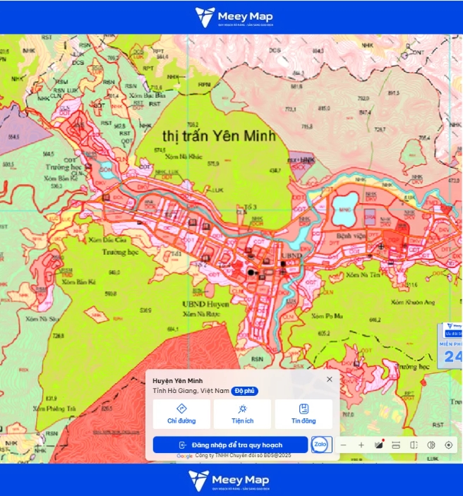 Bản đồ quy hoạch Tuyên Quang | Bản Đồ Sau Sáp Nhập 321 Bản đồ quy hoạch xã Mậu Duệ, Tỉnh Tuyên Quang