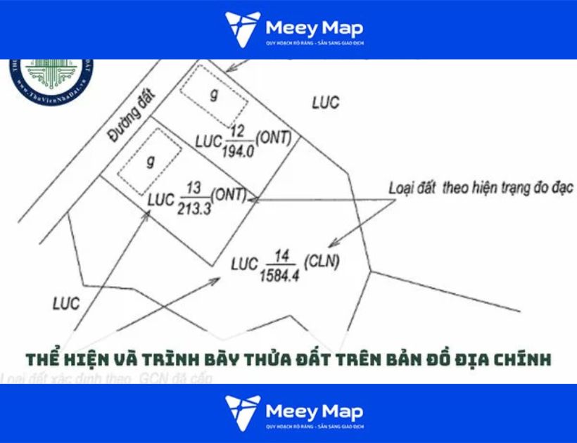 Cách xác định thửa đất trên bản đồ địa chính