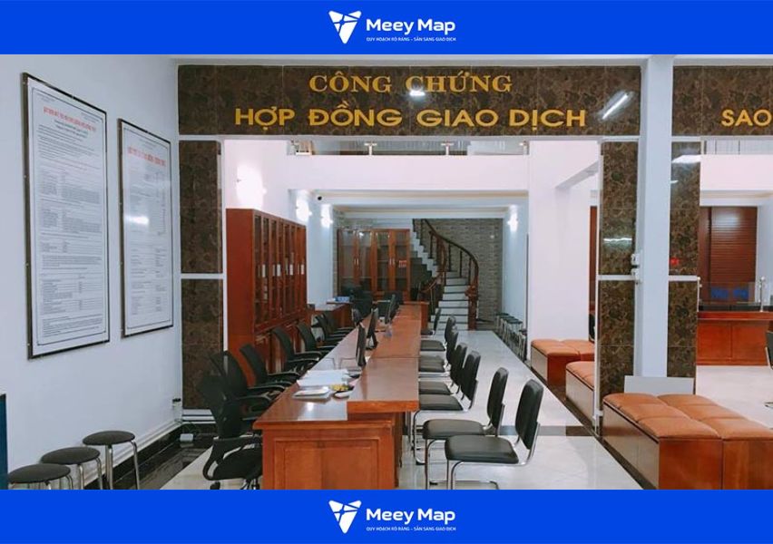 Văn phòng công chứng không phải cơ quan quản lý số thửa đất.