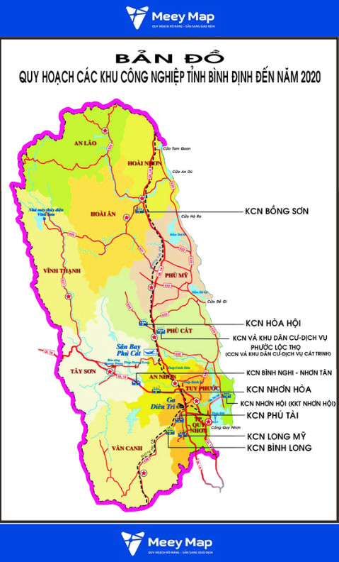 Bản Đồ Quy Hoạch Khu Công Nghiệp Tỉnh Bình Định: Định Hướng Phát Triển Hệ Thống KCN Xanh, Thông Minh Đến 2030 5 Bản Đồ Quy Hoạch Khu Công Nghiệp Tỉnh Bình Định