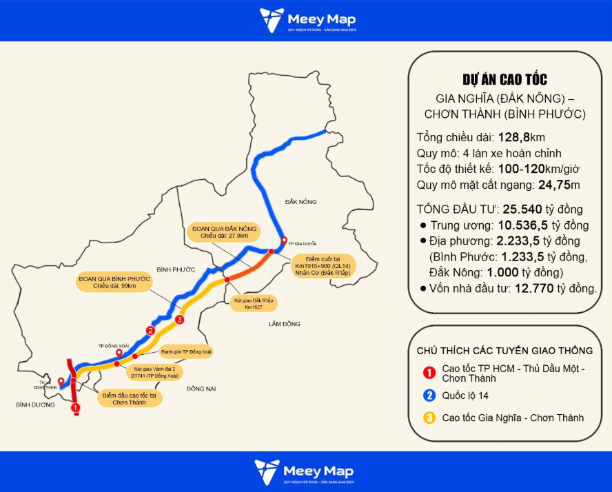 Quy hoạch Giao Thông tỉnh An Giang: Bản đồ và các tuyến đường trọng điểm 8 Bản đồ Cao tốc Bắc – Nam phía Tây