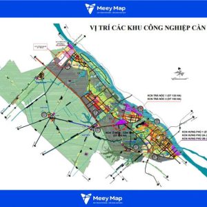 Bản đồ các khu công nghiệp Cần thơ