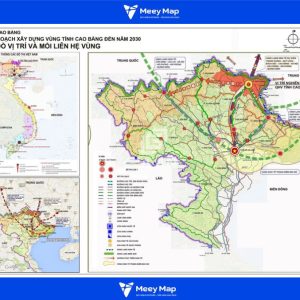Bản đồ khu công nghiệp tỉnh Cao Bằng