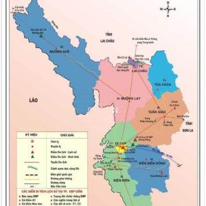 Bản đồ quy hoạch Du lịch Điện Biên