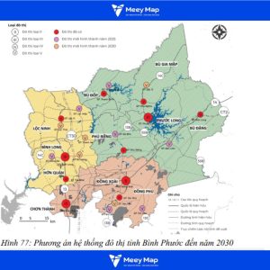 Bản đồ quy hoạch đô thị Bình Phước