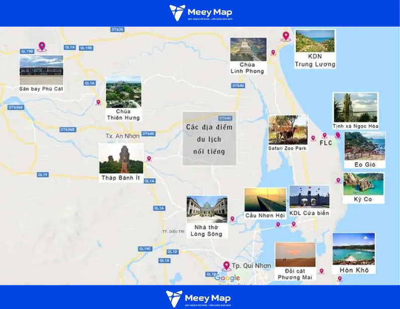 Bản Đồ Quy Hoạch Du Lịch Tỉnh Bình Định: Trung Tâm Du Lịch Biển Hàng Đầu Miền Trung 6 Các không gian du lịch trọng điểm Tỉnh Bình Định