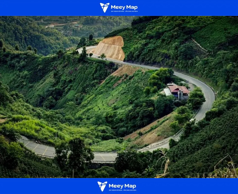 Bản đồ Quy hoạch du lịch Tỉnh Điện Biên mới nhất 11 Đèo Pha Đin – Tuần Giáo