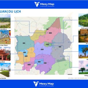 Bản đồ du lịch Bình Dương