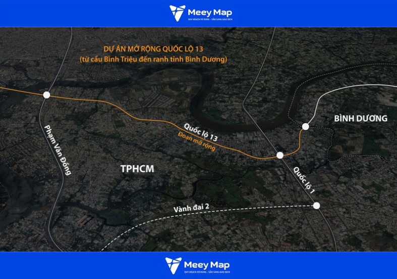 Quy hoạch Giao Thông Bình Dương: Bản đồ và các tuyến đường trọng điểm đến năm 2030 15 Quy hoạch Quốc lộ 13 Bình Dương