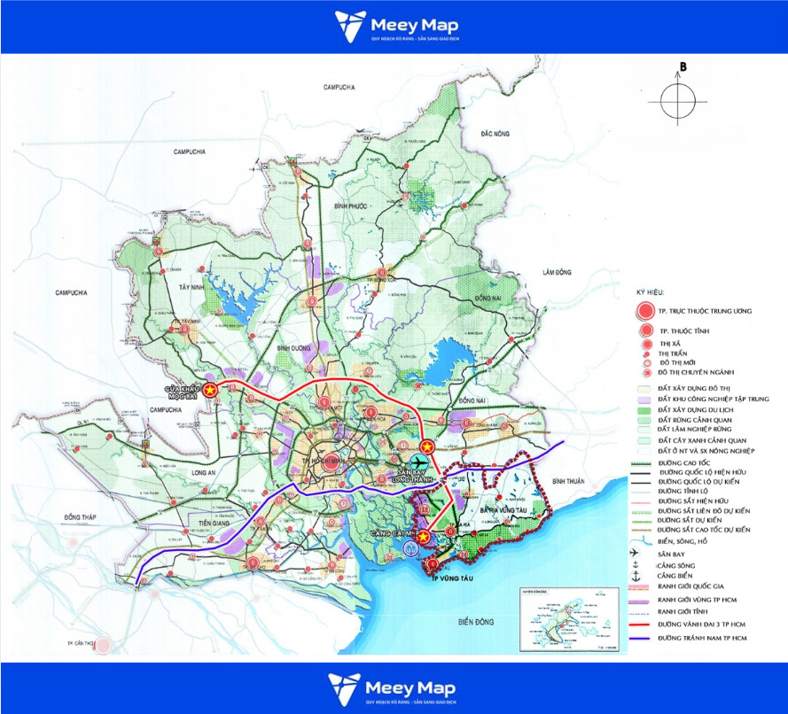 Bản đồ quy hoạch đô thị Bà Rịa - Vũng Tàu: Tra cứu quy hoạch đô thị đến năm 2030 4 Quy hoạch đô thị Bà Rịa - Vũng Tàu