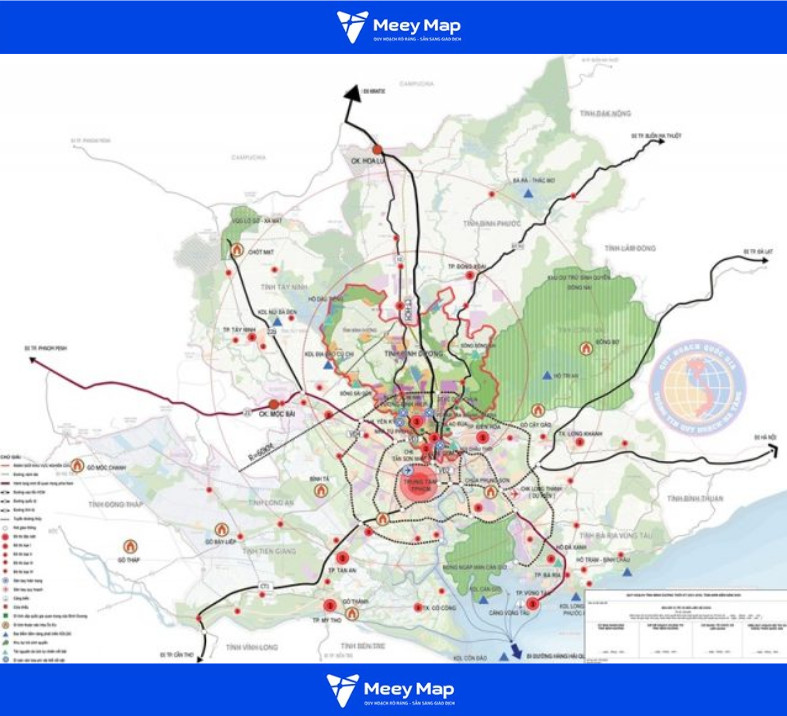 Quy hoạch đô thị Bình Dương: Định hướng phát triển đến năm 2030, tầm nhìn 2050 22 Quy hoạch đô thị Bình Dương gắn với giao thông